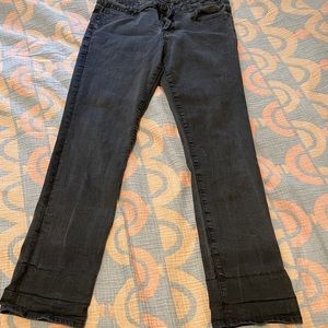 KUT from the Kloth skinny black jeans, Sz 14